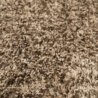 Vloerkleed Mixi | Bruin Polyester