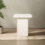 Bijzettafel Zsara | Beige Cement & MDF