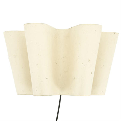 Wandlamp Saturnus | Naturel Papier & ijzer