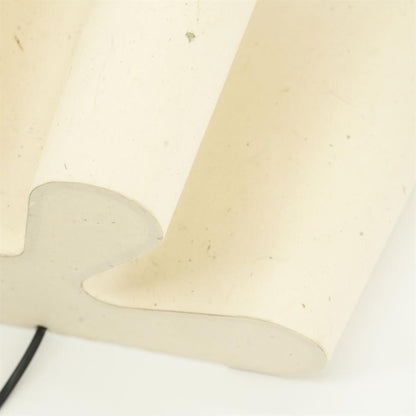 Wandlamp Saturnus | Naturel Papier & ijzer