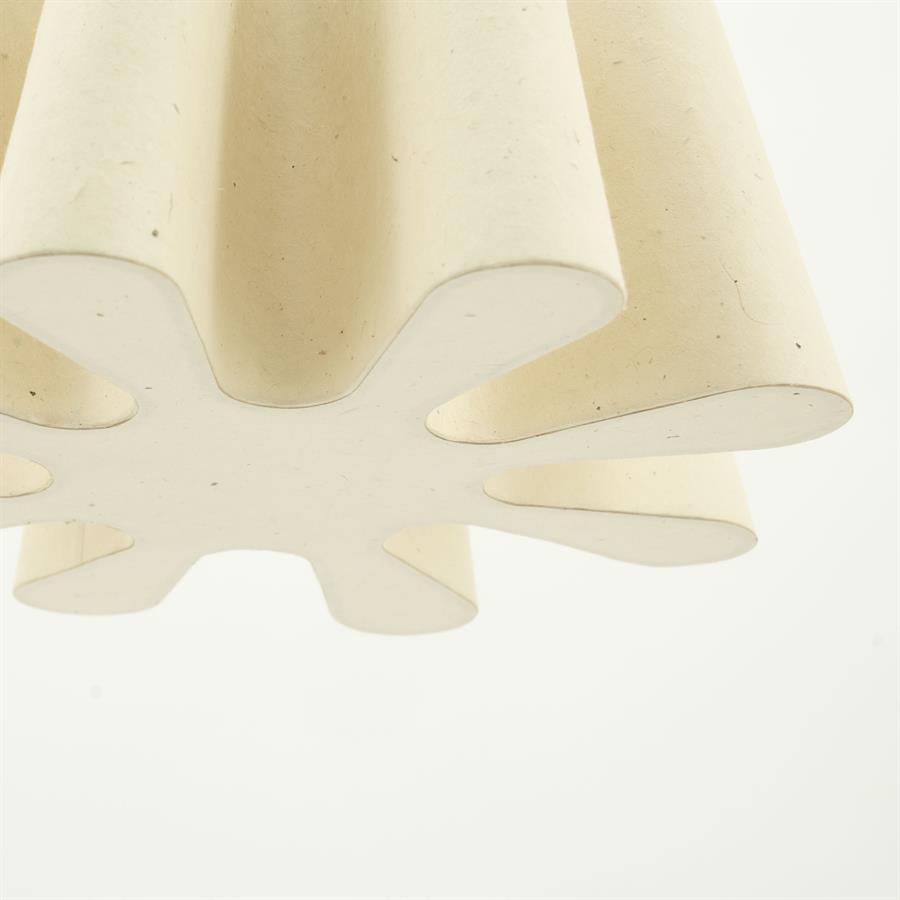 Hanglamp Livera | Naturel Papier & ijzer