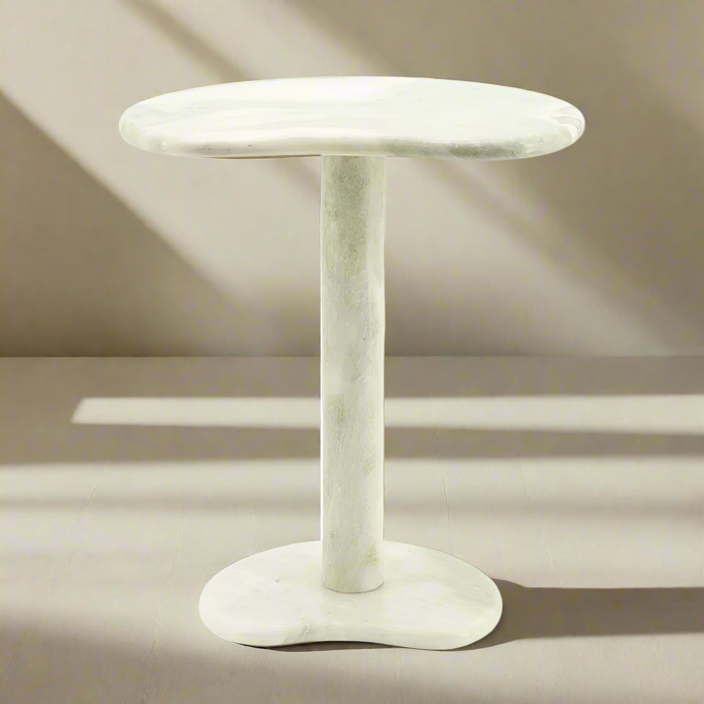 Bijzettafel Skyla | Groen Marmer