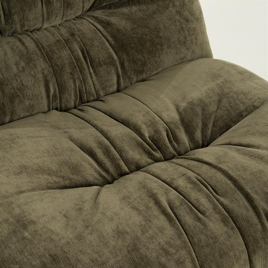 Fauteuil Nook groen polyester