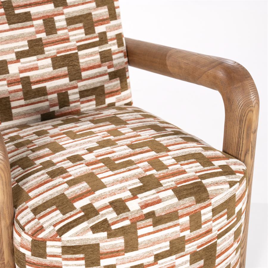 Fauteuil Retrova diverse kleuren stof
