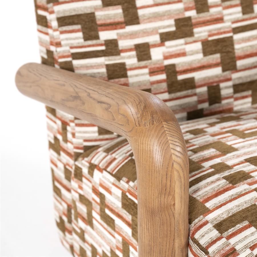 Fauteuil Retrova diverse kleuren stof
