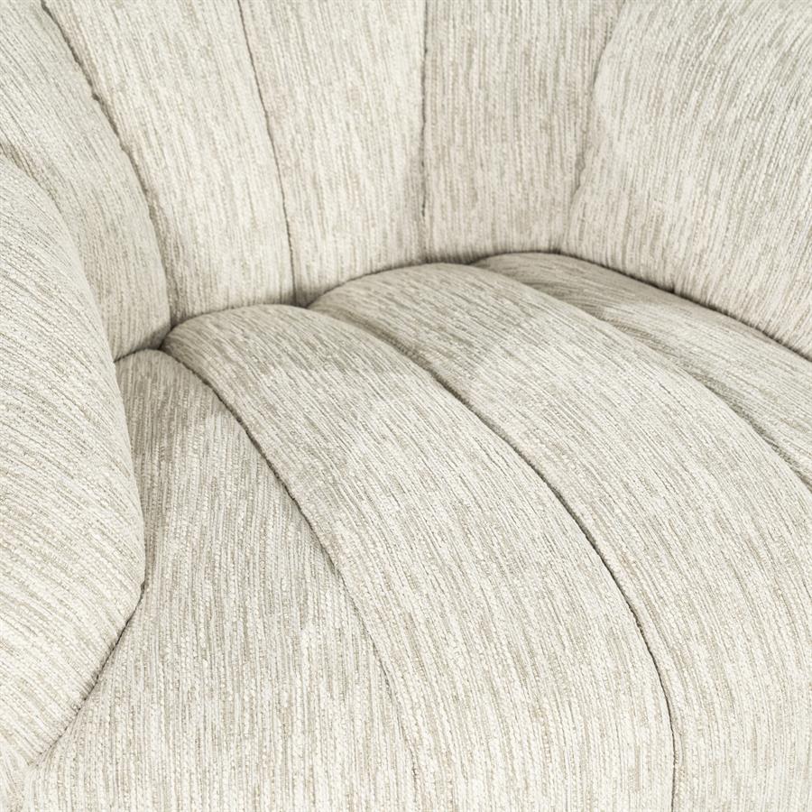 Fauteuil Sogno beige polyester
