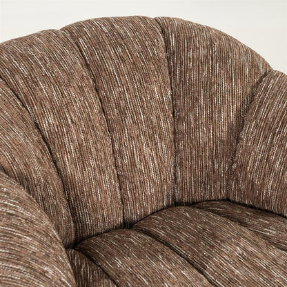 Fauteuil Sogno rood polyester, detail van het materiaal