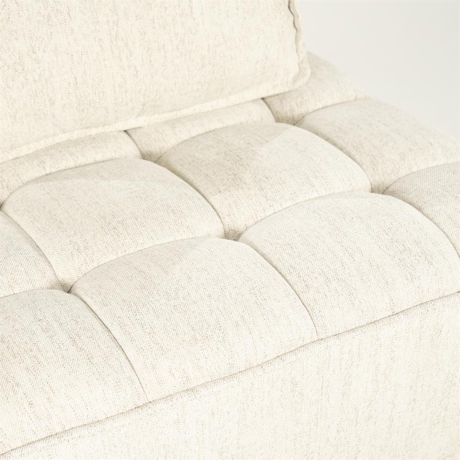 Fauteuil Hive beige stof