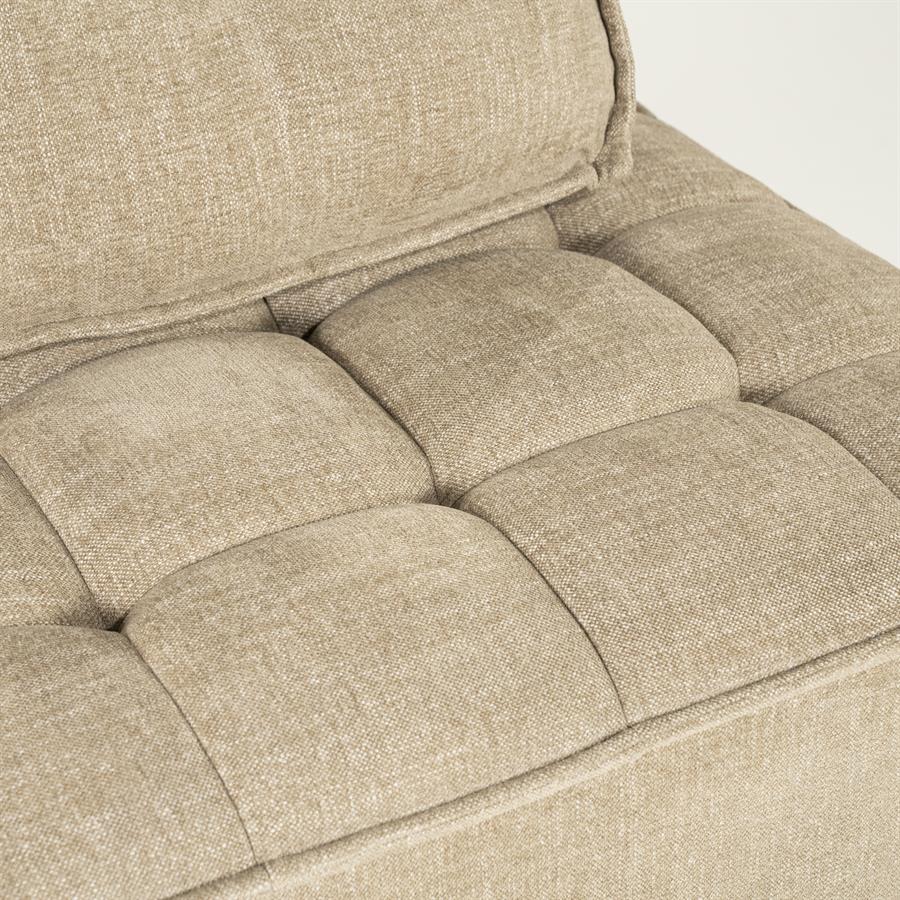 Fauteuil Hive taupe stof
