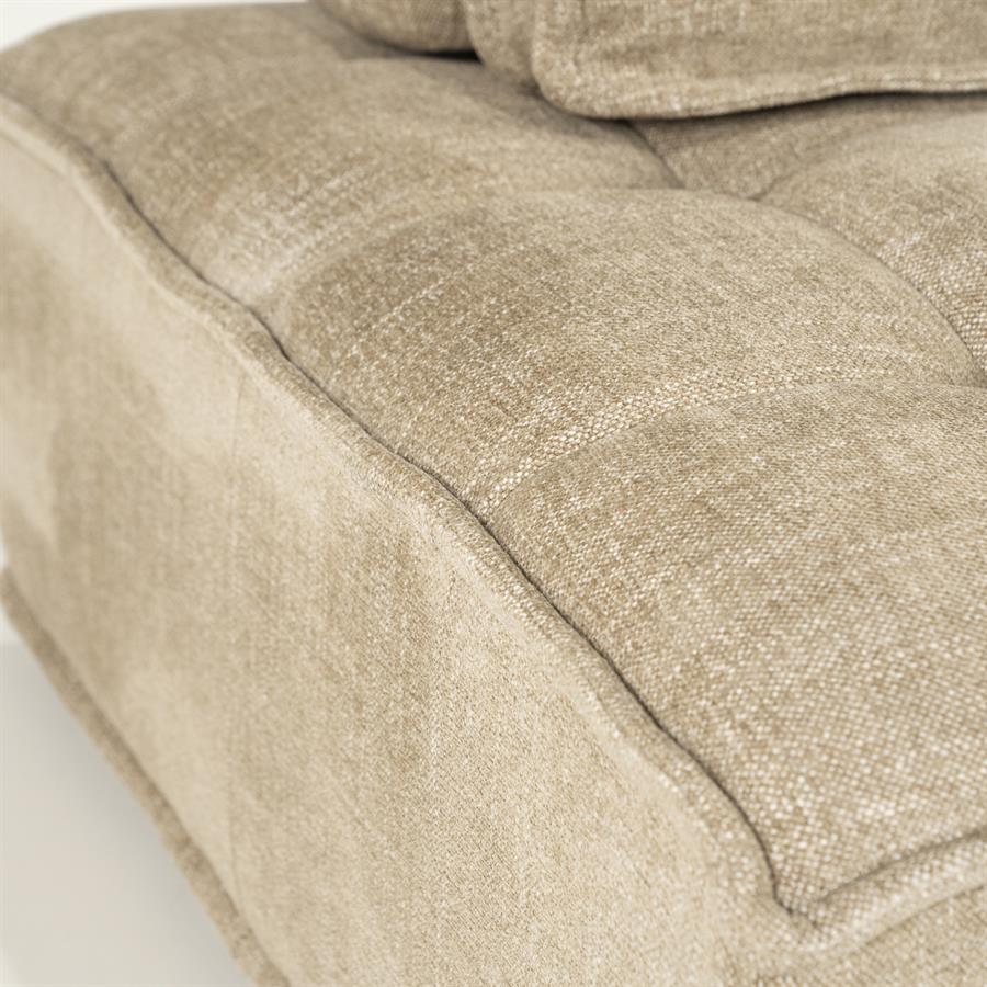 Fauteuil Hive taupe stof