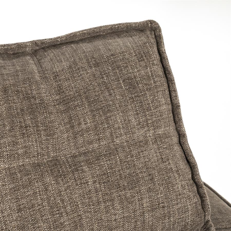 Fauteuil Hive bruin stof