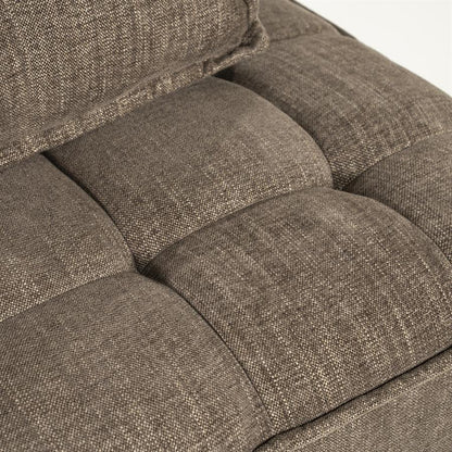 Fauteuil Hive bruin stof