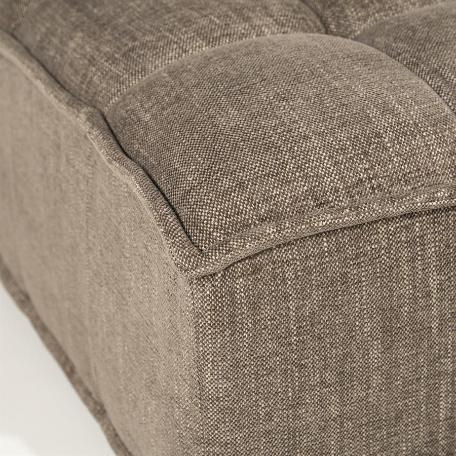 Fauteuil Hive bruin stof
