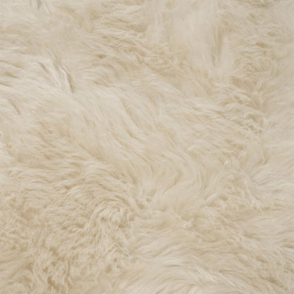 Vloerkleed Laska | Beige Polyester & katoen — Detail