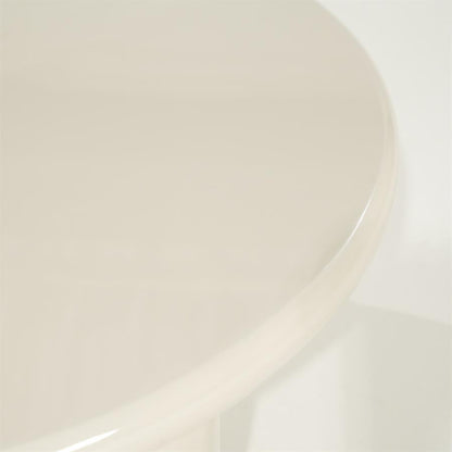 Salontafel Bloop beige mdf groot, detail van het materiaal