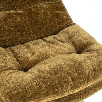 Fauteuil Tromba geel stof