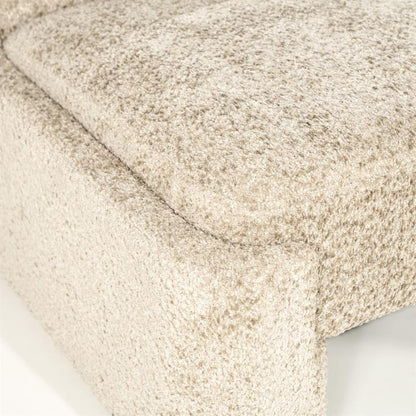 Fauteuil Omla taupe stof