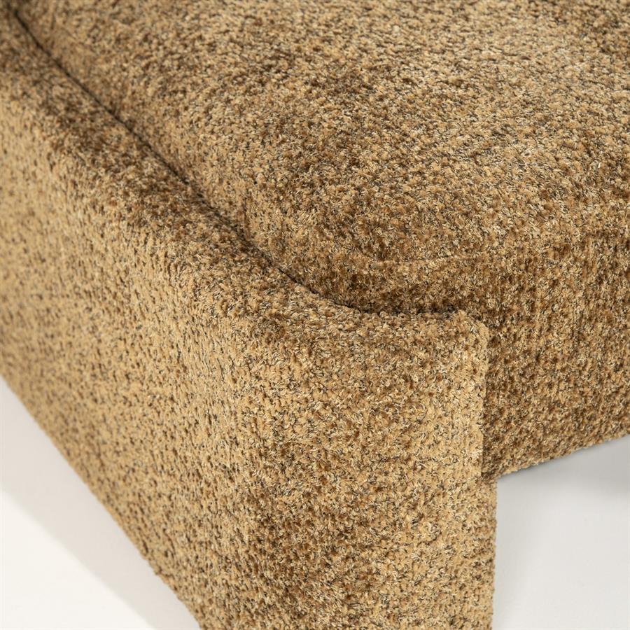 Fauteuil Omla geel stof