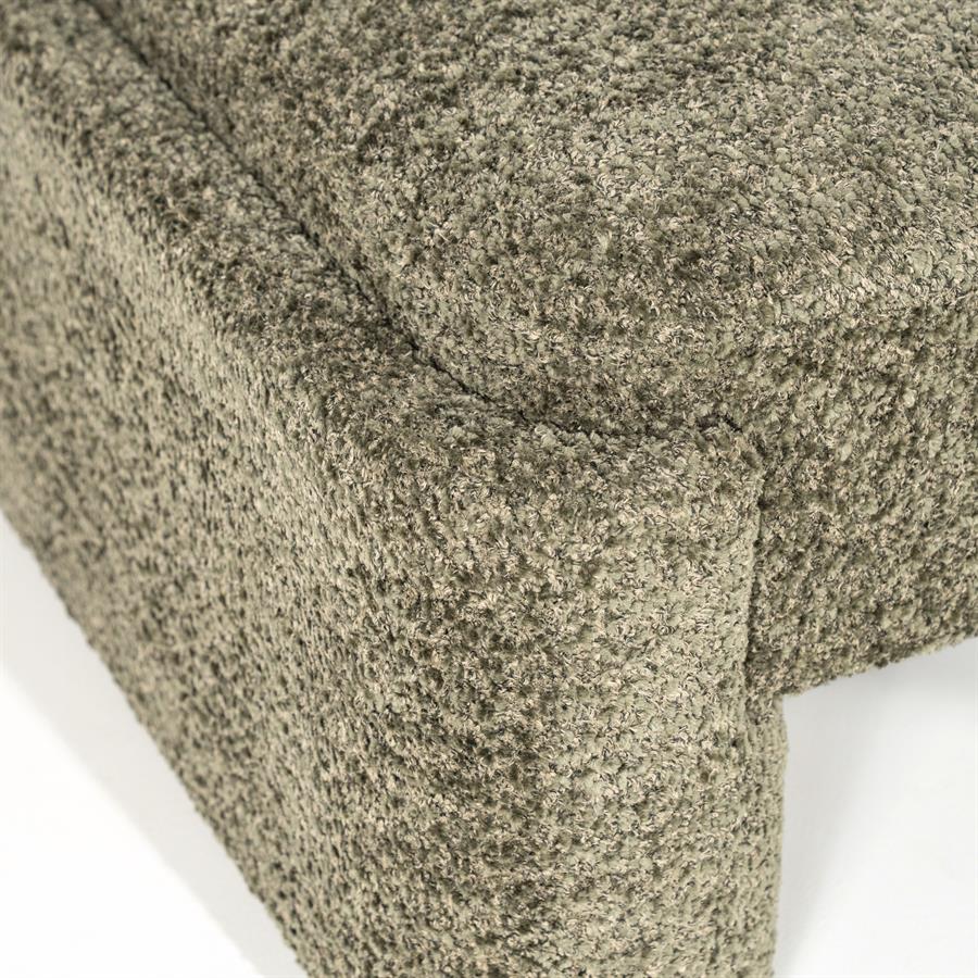Fauteuil Omla groen stof
