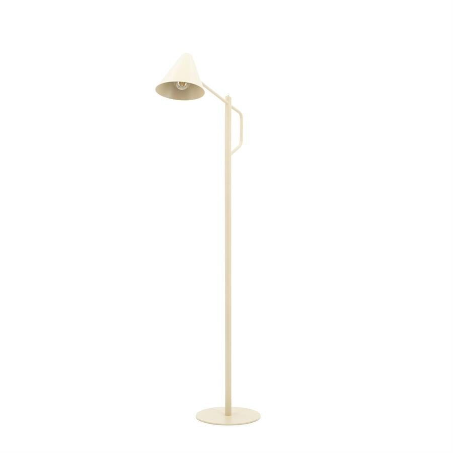 Vloerlamp Capa | Beige Metaal