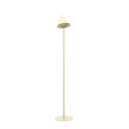 Vloerlamp Capa | Beige Metaal