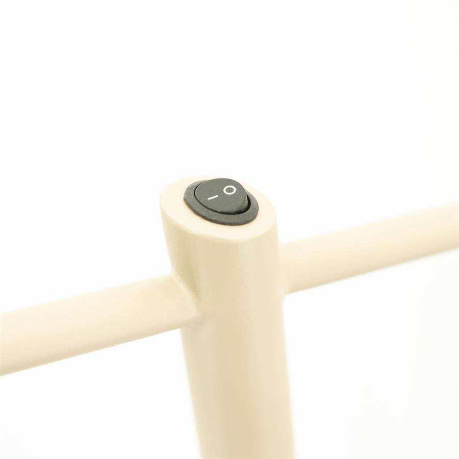 Vloerlamp Capa | Beige Metaal