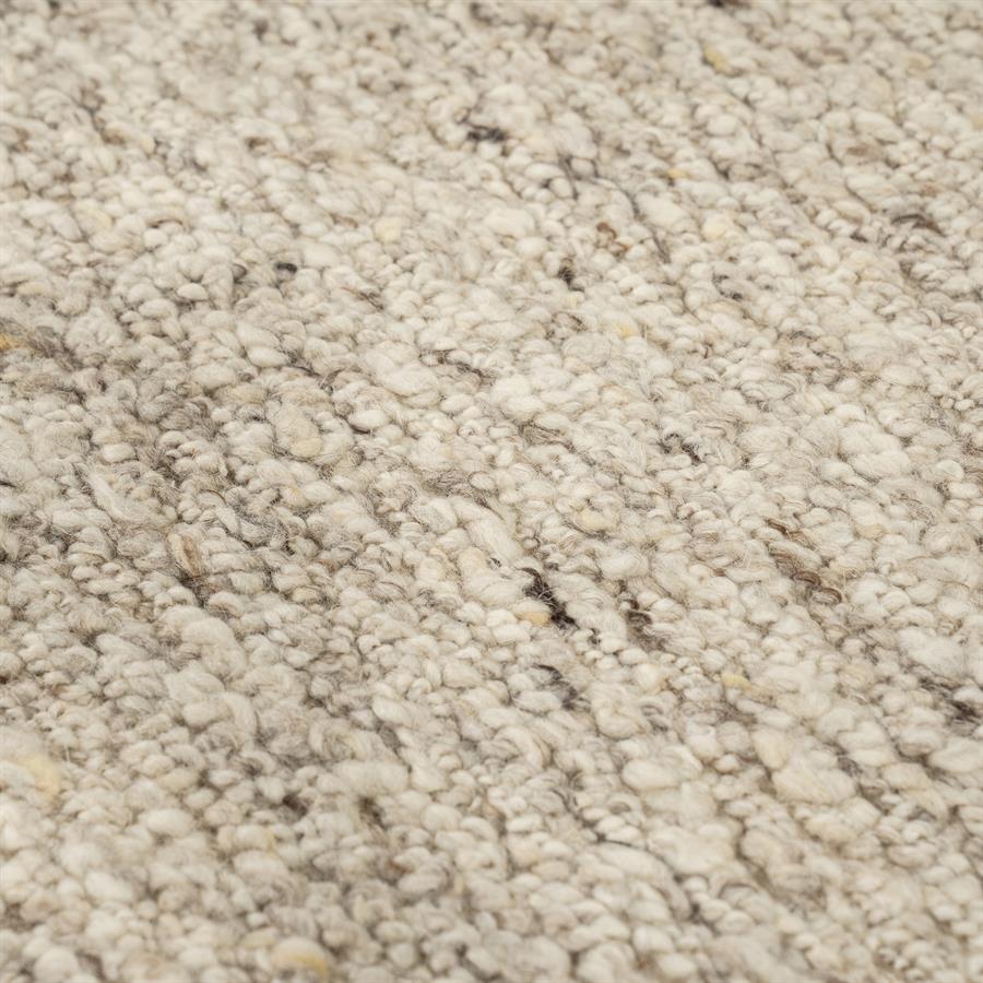 Vloerkleed Kalme | Naturel Katoen & wol — Detail