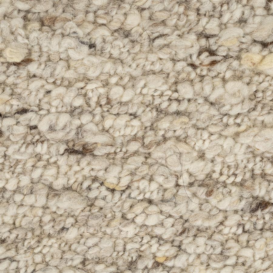 Vloerkleed Kalme | Naturel Katoen & wol — Detail
