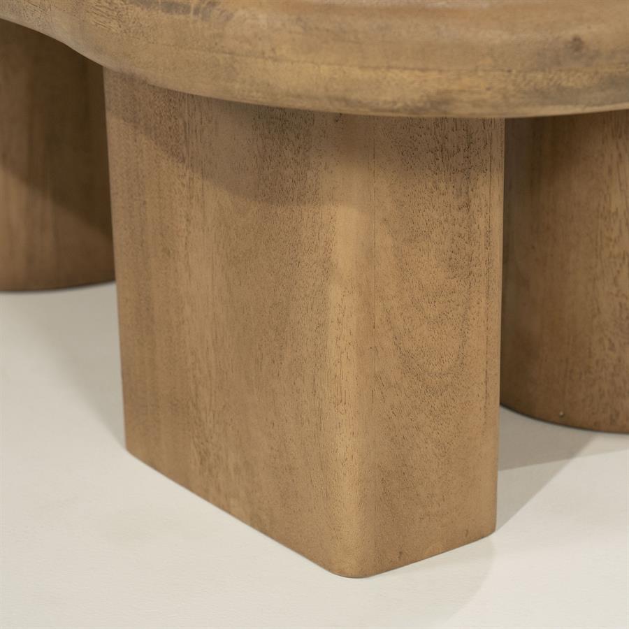 Salontafel Yuo naturel mangohout