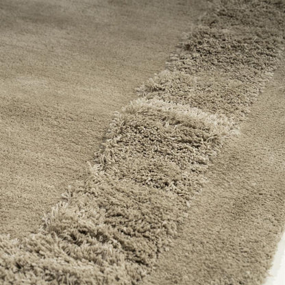 Vloerkleed Tura | Taupe | Polyester — Detail