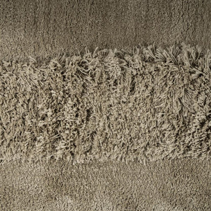 Vloerkleed Tura | Taupe | Polyester — Detail