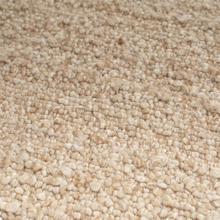 Vloerkleed Nami | Beige | Katoen & polyester