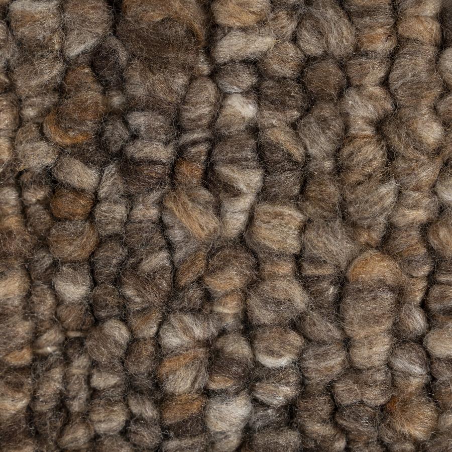 Vloerkleed Nami | Bruin | Katoen & polyester