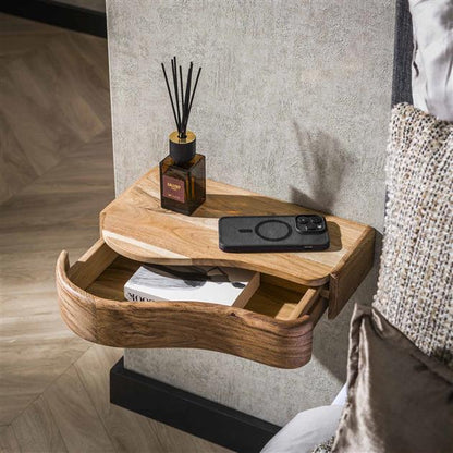 Nachtkastje Solea | Acaciahout Naturel