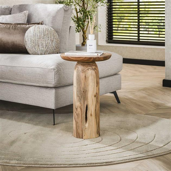 Bijzettafel Ligna | Acaciahout Naturel