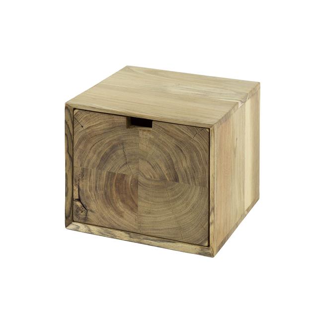 Nachtkastje Belmondo | Acaciahout Naturel