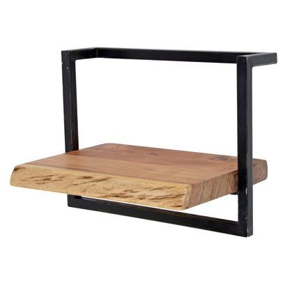 Wandplank Edge 40  | Massief Acacia Naturel