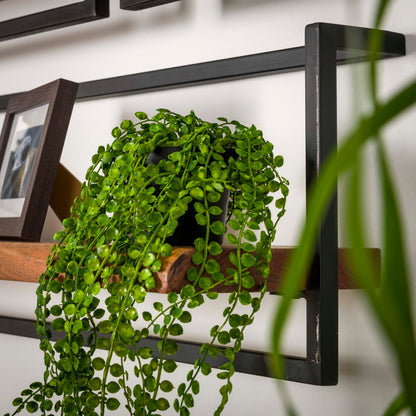 Wandplank Triple Edge 30  | Massief Acacia Naturel