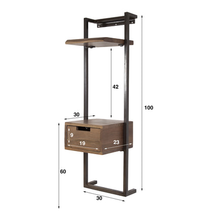 Nachtkastje Kiro | Acaciahout