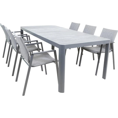 Tafel Castilla 2.0 | Donkergrijs Keramiek