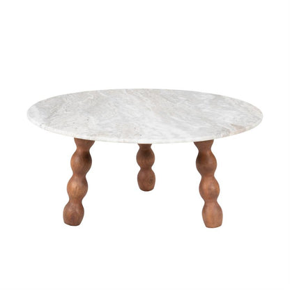 Salontafel Nelo bruin mangohout groot