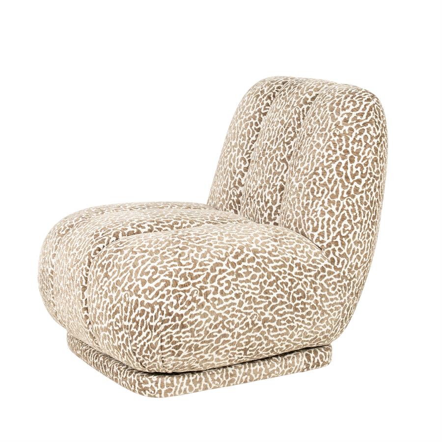 Fauteuil Catwalk | Panterprint | Bruin