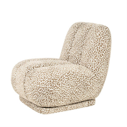 Fauteuil Catwalk | Panterprint | Bruin