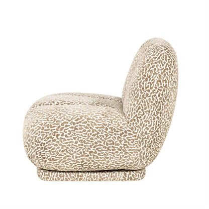 Fauteuil Catwalk | Panterprint | Bruin