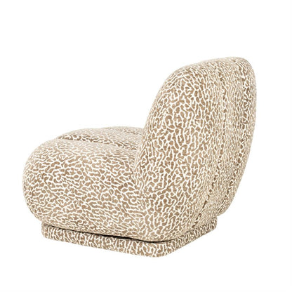 Fauteuil Catwalk | Panterprint | Bruin