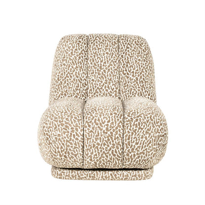 Fauteuil Catwalk | Panterprint | Bruin
