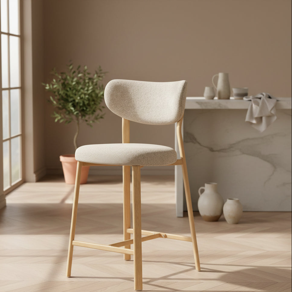 Barkruk Sedia | Naturel