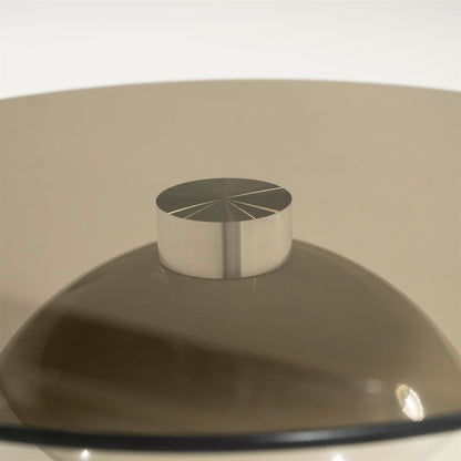 Salontafel Irona beige ijzer klein, detail van het materiaal