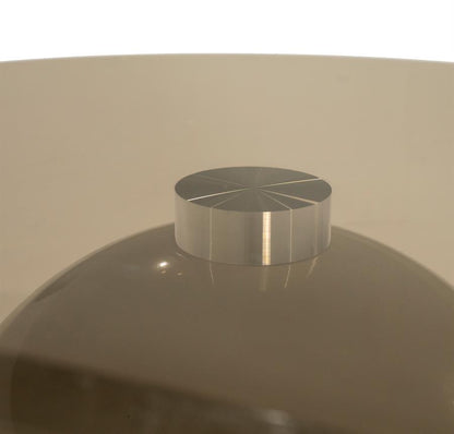 Salontafel Irona beige ijzer groot, detail van het materiaal