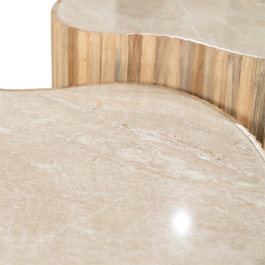 Salontafel Nice naturel teakhout